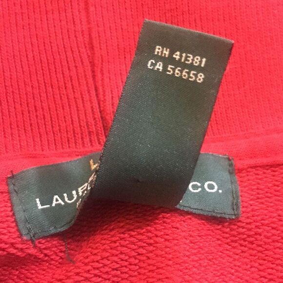 LRL LAUREN JEANS CO RALPH LAUREN RED WOMEN DRESS SIZE M - Picture 16 of 16